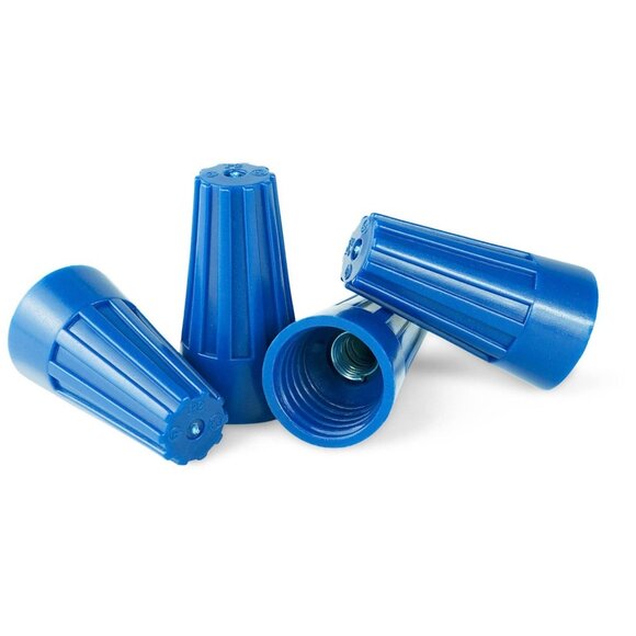 x20 Heyco Blue Wire Connectors New - Picture 1 of 1